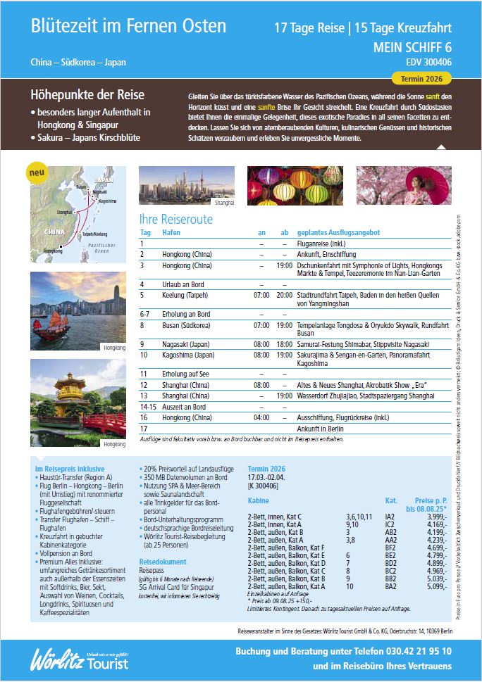 Blütezeit im Fernen Osten