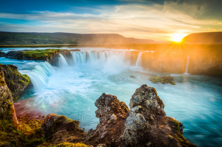 Island Godafoss Reisen