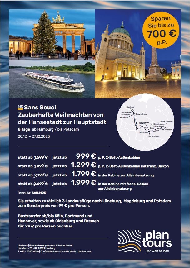 Plantours Weihnachtsreise