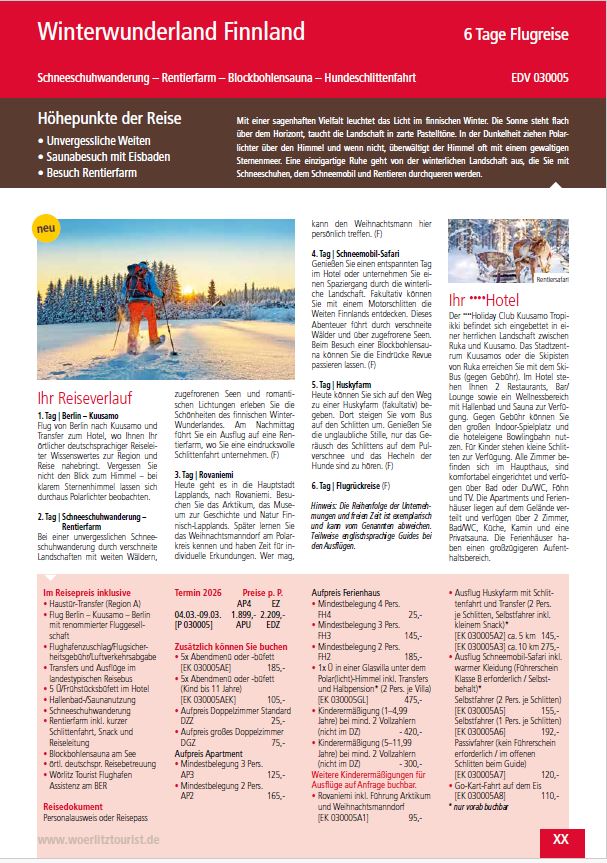 Winterwunderland Finnland 2026