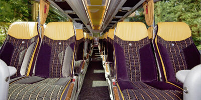 5-Sterne-Reisebus, Innenansicht