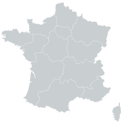 Frankreich Karte