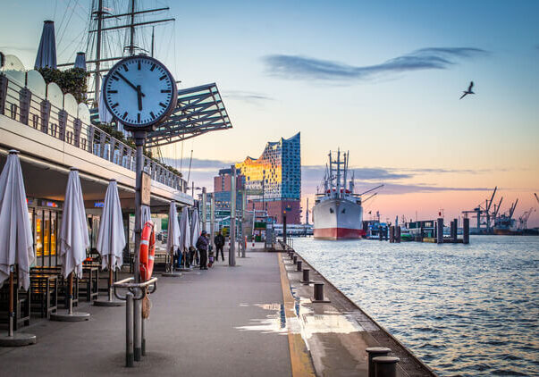 Hamburg, einer der bedeutendsten Kreuzfahrthäfen Europas