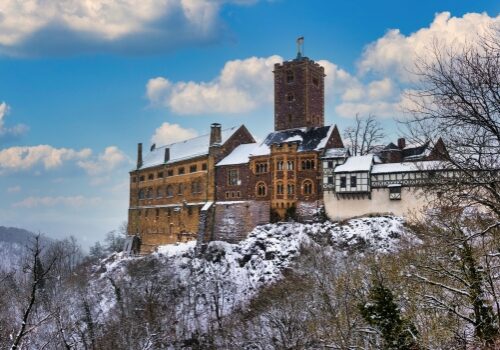 Weihnachten Deutschland, in Thüringen, Eisenach