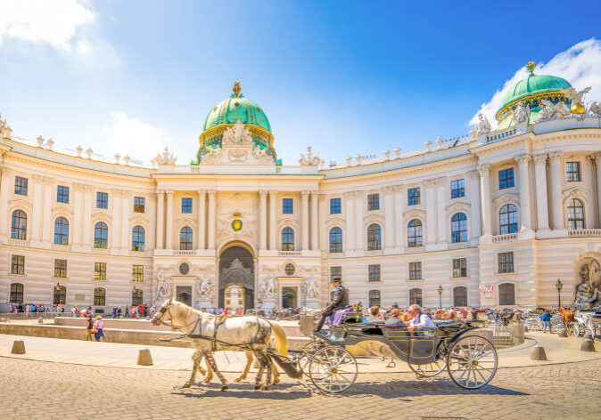 Alte Hofburg in Wien, Österreich.