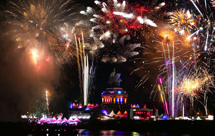 Rhein in Flammen