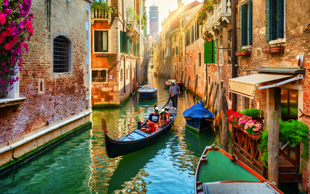 Kanal in Venedig