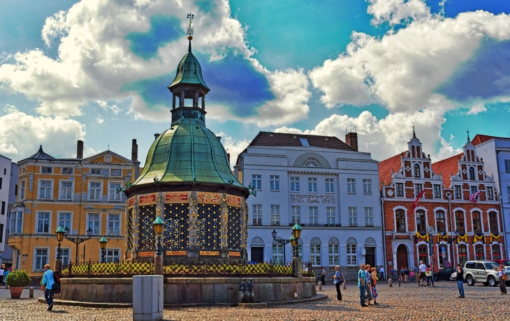 Wismars Marktplatz
