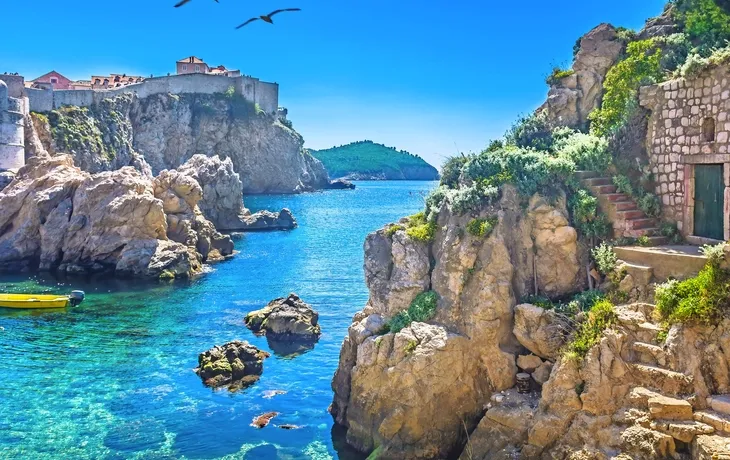 Adriatische Seebucht Dubrovnik