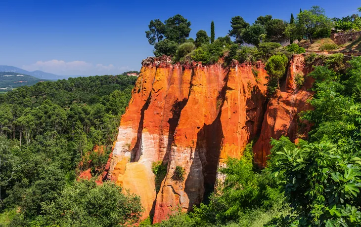 Ockerfelsen Roussillon