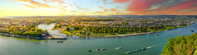 Deutsches Eck in Koblenz