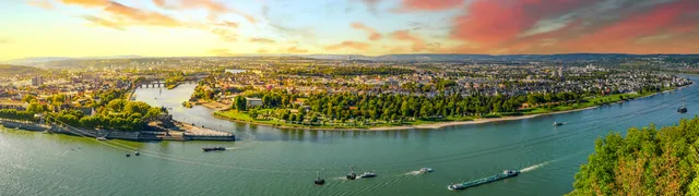 Deutsches Eck in Koblenz