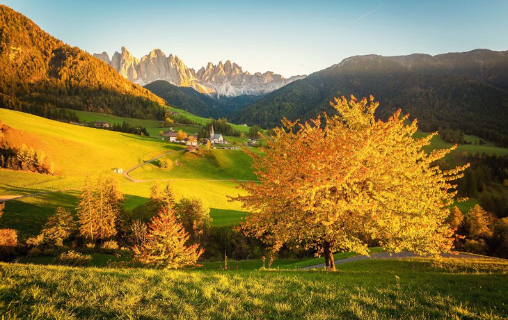 Villnöß im Herbst