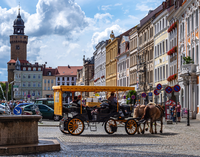 Altstadt von Görlitz in Sachsen