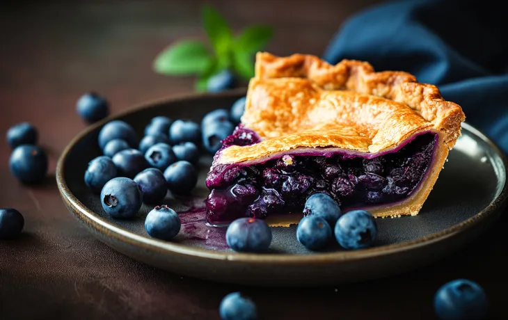 Blaubeerkuchen