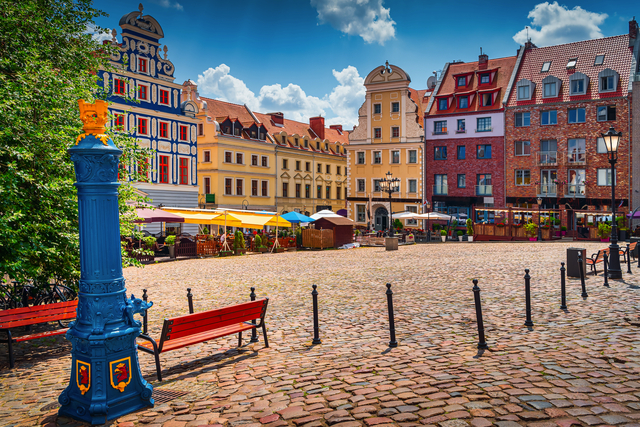 Stettin, Marktplatz/Altstadt