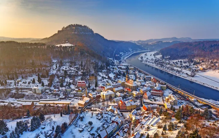 Blick auf Königstein