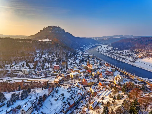 Blick auf Königstein