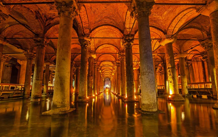 Basilika-Zisterne in Istanbul