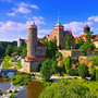 Bautzen in der Oberlausitz, Deutschland