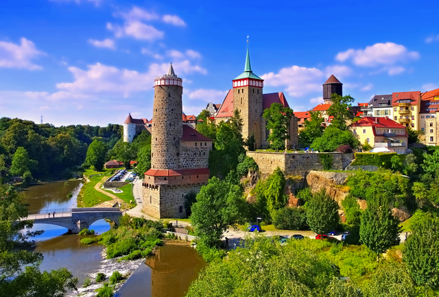 Bautzen in der Oberlausitz, Deutschland