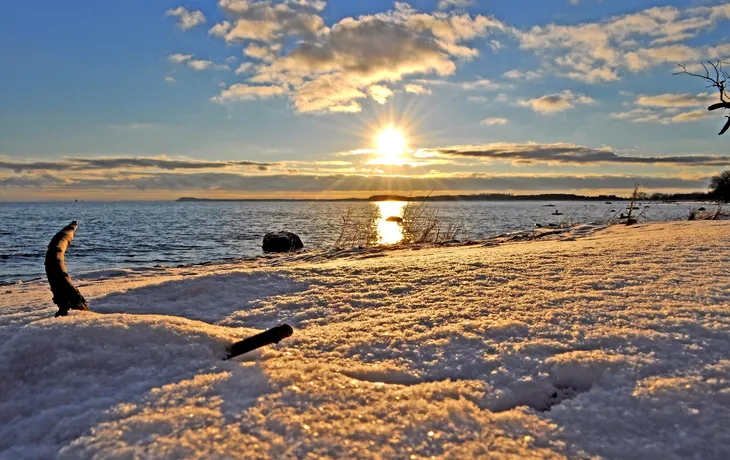 Sonnenuntergang über der Ostsee