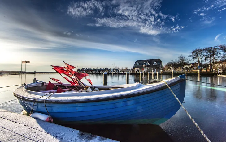 Fischerboot in Wismar