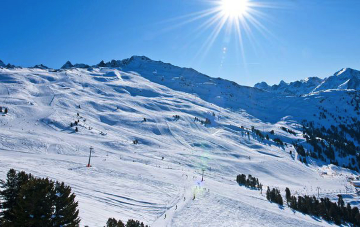 Tirol, Pitztal, Skigebiet Hochzeiger
