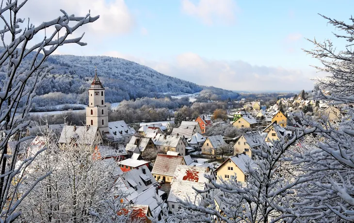 Schnee im Pommelsbrunn