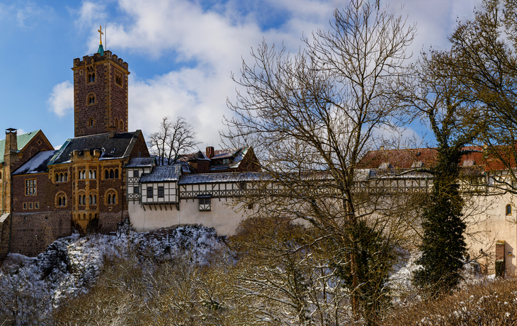 Wartburg im Winter