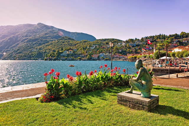 Promenade Ascona bei Locarno