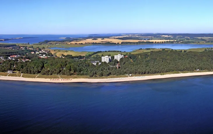 Blick auf das Cliff Hotel