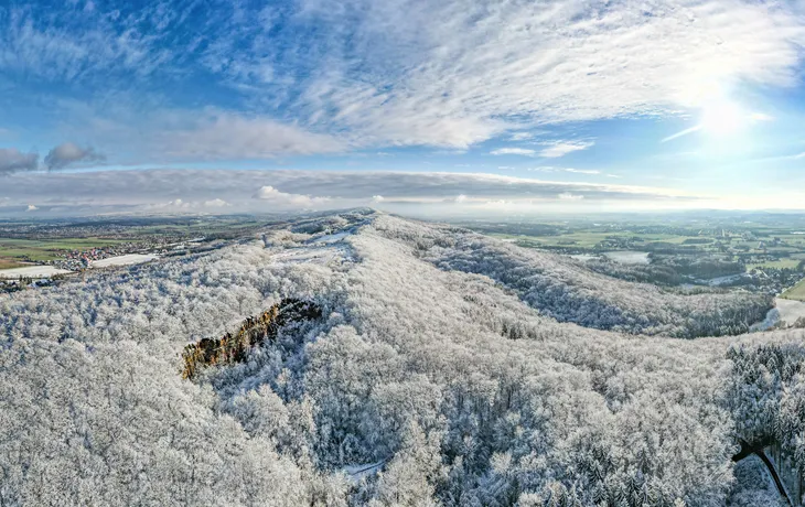 Weserbergland von oben