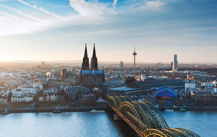 Kölner Dom und Stadtpanorama