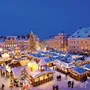 Weihnachtsmarkt in Annaberg-Buchholz im Erzgebirge, Deutschland