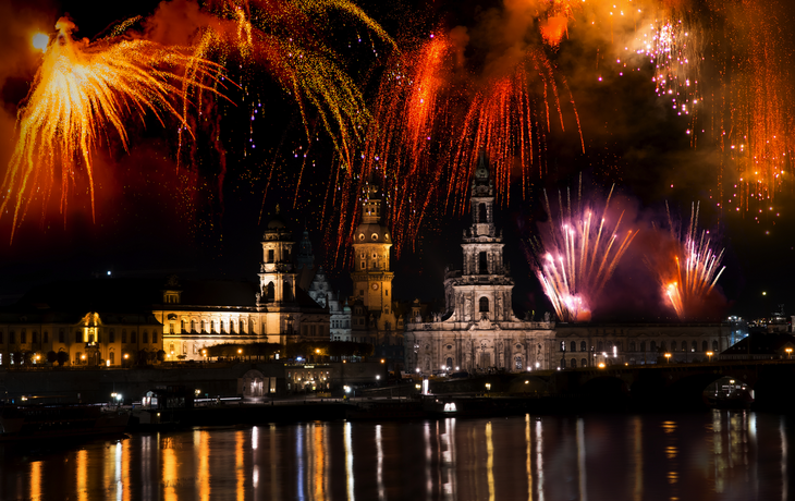 Dresdner Silvester-Feuerwerk