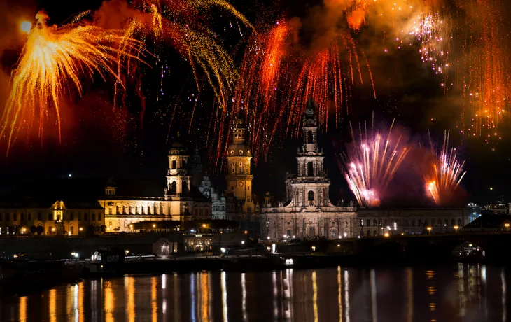 Dresdner Silvester-Feuerwerk