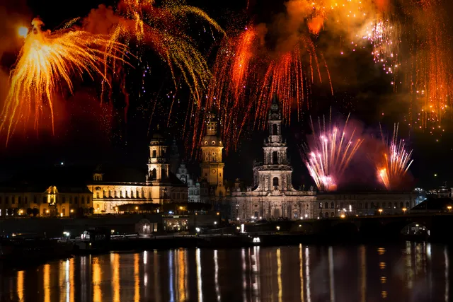 Dresdner Silvester-Feuerwerk