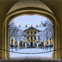 Barockschloss Rammenau im Winter