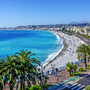 Blick auf die Bucht von Anges, Nizza