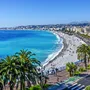 Blick auf die Bucht von Anges, Nizza