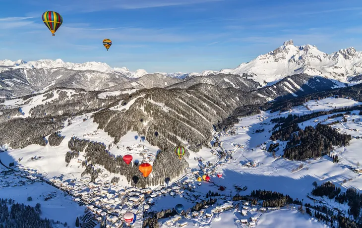 Ballonfahrt in Filzmoos