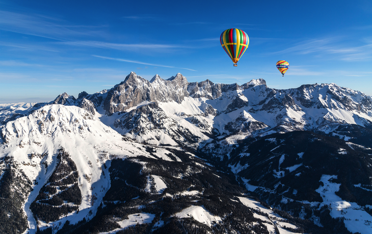Ballonfahrt in Filzmoos