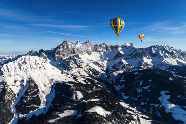 Ballonfahrt in Filzmoos