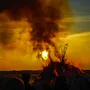 Osterfeuer in Sankt Peter-Ording