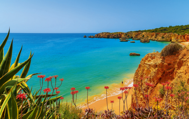 Strand Praia da Rocha, Algarve