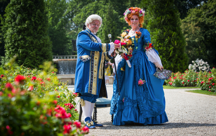 Schlossgarten Arcen, Rosenfest
