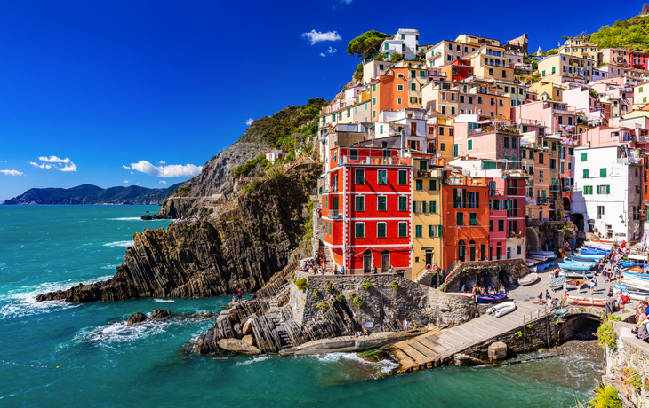 Riomaggiore in den Cinque Terre