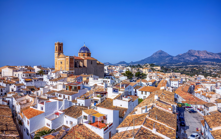 Altea an der Costa Blanca