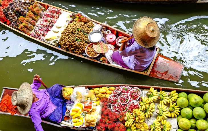 Mekong, schwimmender Markt